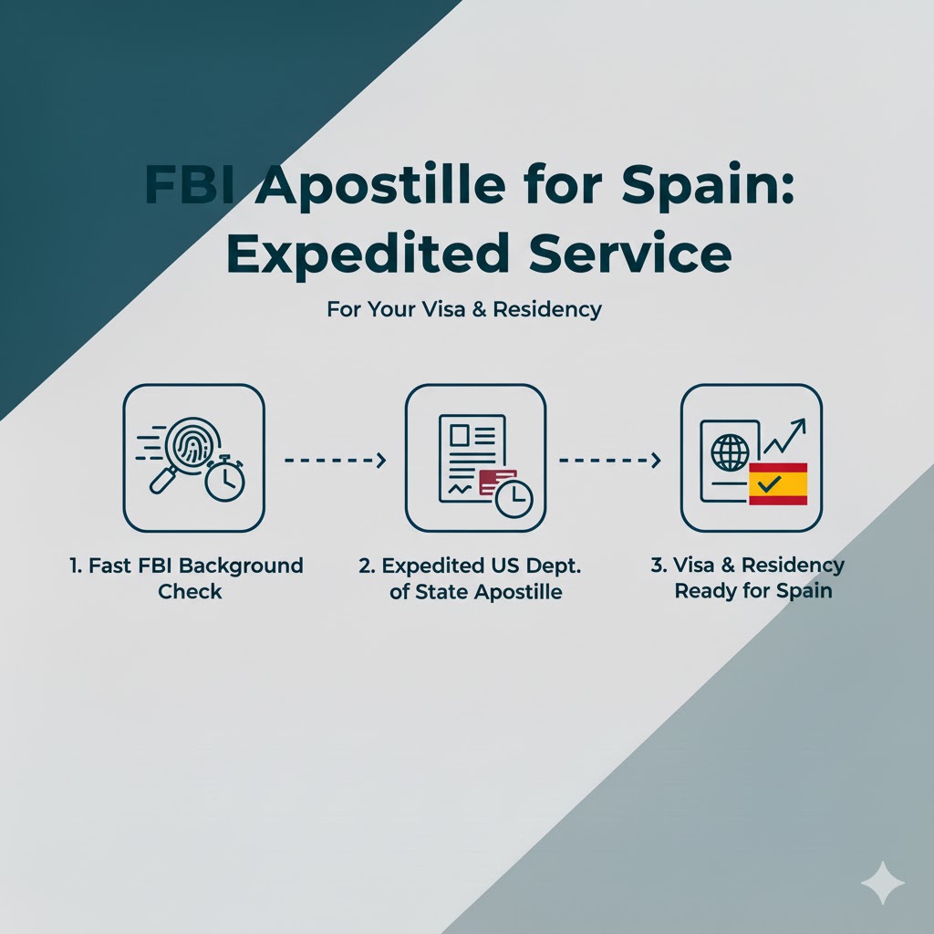 FBI Background Check Apostille for Spain