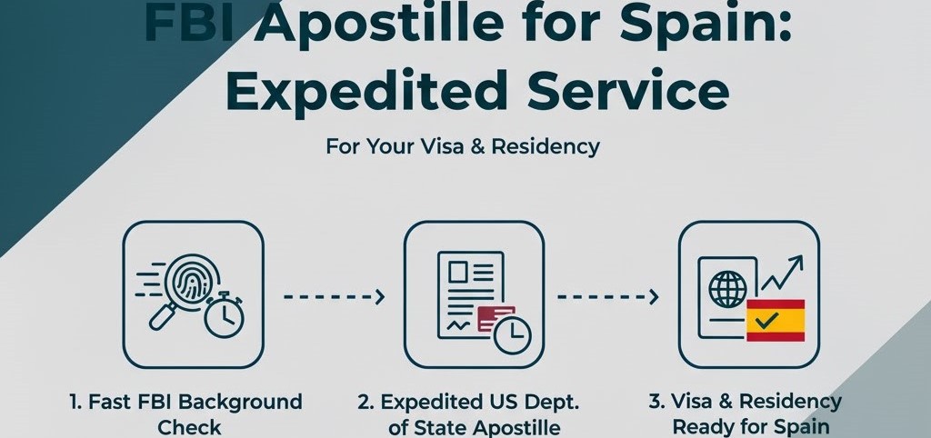 FBI Apostille for Spain: Expedited Service for Your Visa & Residency